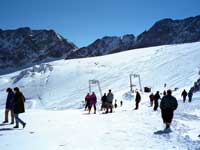 Summer Skiing, Sölden, Austria