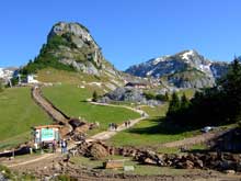 Near Rofenseilbahn Maurach, Austria