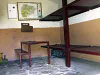 Unattended Hut sleeping and eating area, Andorra