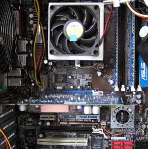 ASUS A8N-SLI deluxe Motherboard with ASUS Fan ASUS A8N-SLI deluxe Motherboard with ASUS Fan