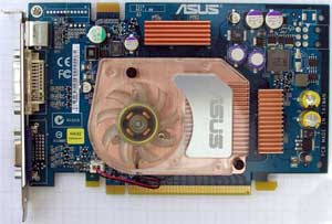 ASUS nvidia Geforce 6600 GT video graphic card ASUS nvidia Geforce 6600 GT video graphic card
