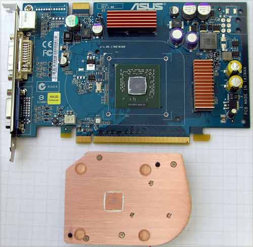 ASUS nvidia Geforce 6600 GT video graphic card