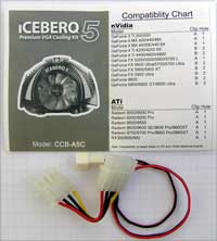 Vantec Iceberq 5 cooler contents